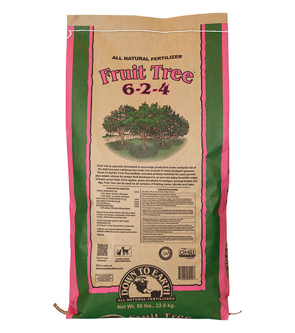 DOWN TO EARTH FRUIT TREE 50 LB
