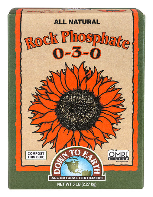 DOWN TO EARTH ROCK PHOSPHATE 5 LB