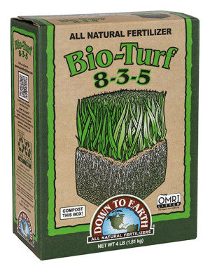 DOWN TO EARTH BIO TURF 4 LB