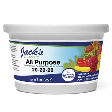 JACKS CLASSIC ALL PURPOSE 20-20-20 8 OZ