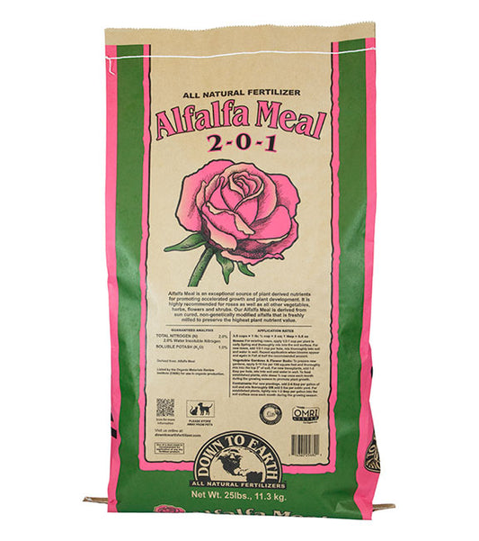 DOWN TO EARTH ALFALFA MEAL 25 LB