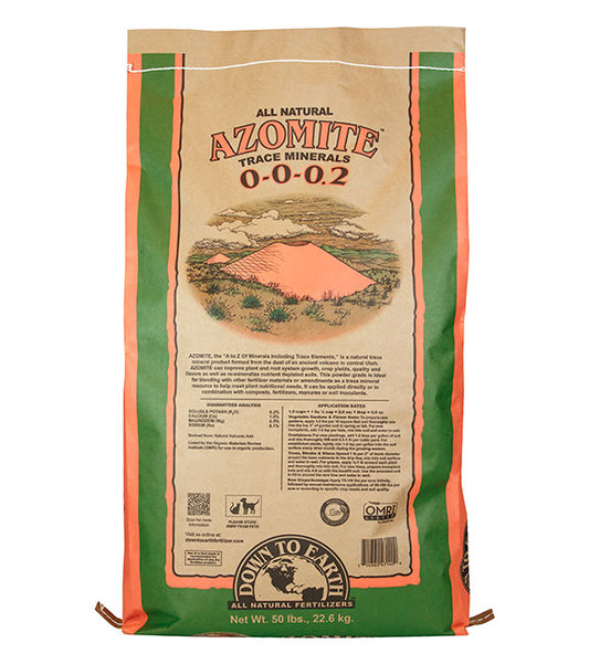 DOWN TO EARTH AZOMITE POWDER 50 LB