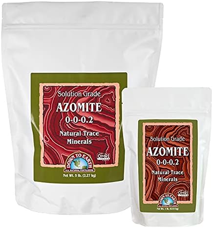 DOWN TO EARTH SOLUTION GRADE AZOMITE 5 LB