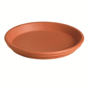 DEROMA CLAY SAUCER - 11.4 IN - TERRA COTTA