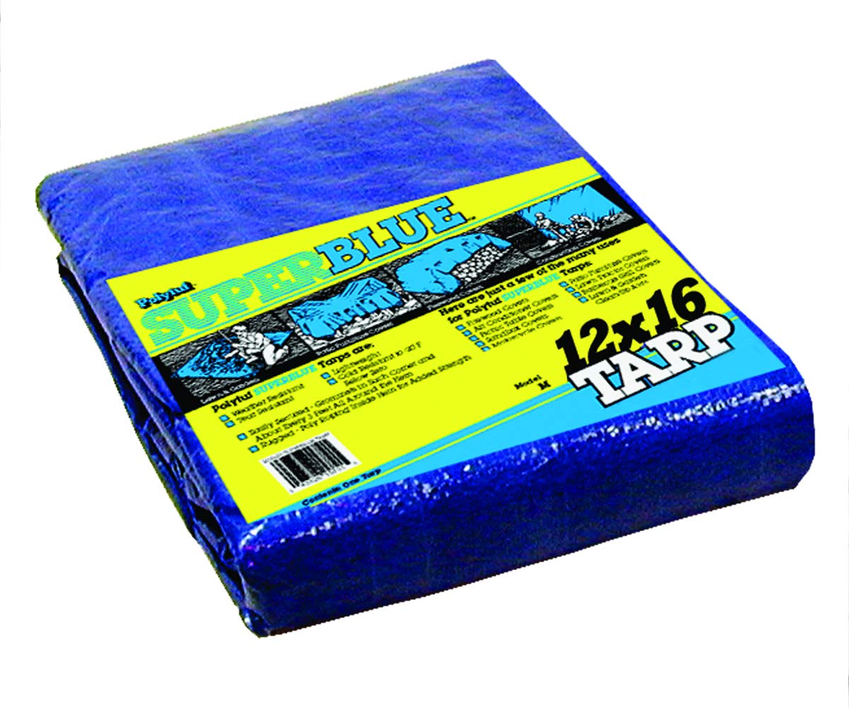 DEWITT SUPER BLUE TARP 12 X 16