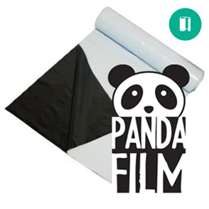 PANDA FILM BLACK AND WHITE POLY FILM 5.5MIL 10FT X 50FT