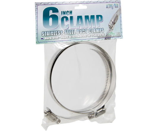 HF DUCT CLAMP 6IN (2 PACK)