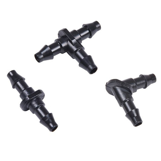 DIG BARBED FITTING ELBOW 1/4 IN