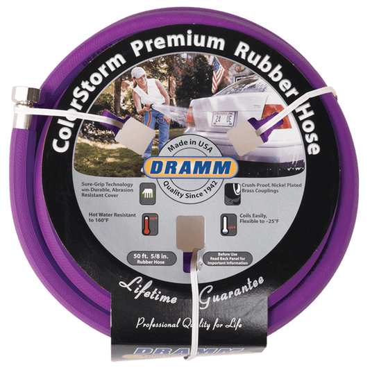 DRAMM COLOR HOSE 50 FT 5/8 IN BERRY