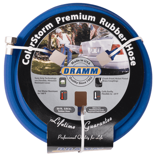 DRAMM COLOR HOSE 50 FT 5/8 IN BLUE