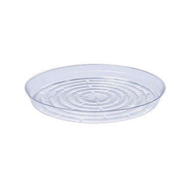 CW CLEAR SAUCERS 12 IN