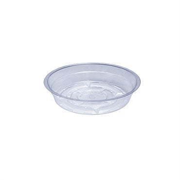 CW CLEAR SAUCERS 6 IN