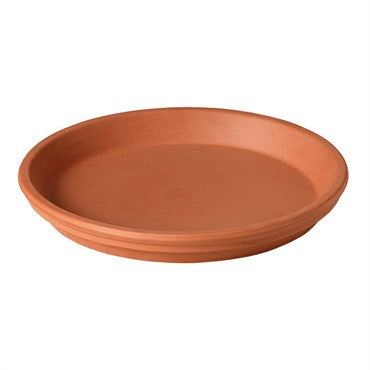 DEROMA CLAY SAUCER - 5.1 IN - TERRA COTTA