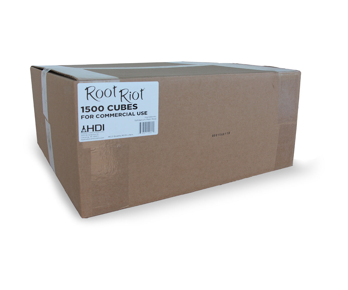 Root Riot Dome Kit HDI ROOT RIOT REPLACEMENT CUBES 1500 PACK – Hefty Harvest