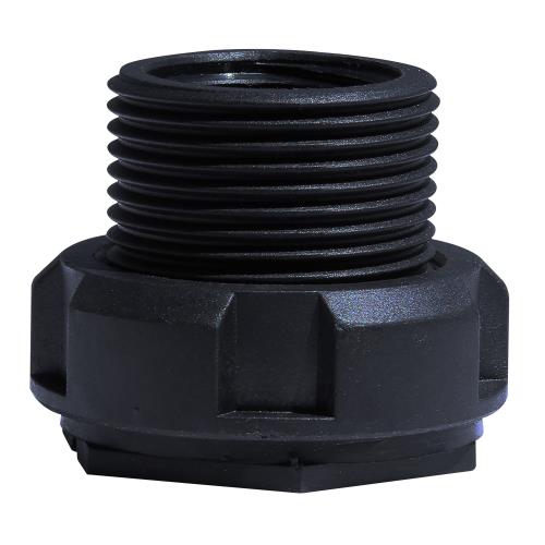 GROW1 10-Pack 1" Fill/Drain Ebb & Flow Bulkhead Fittings – Hydroponic System Parts