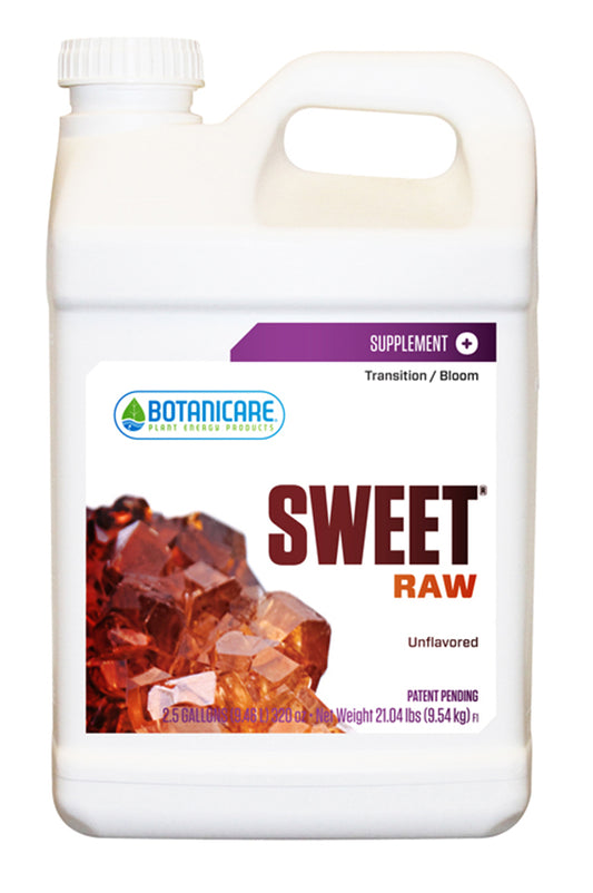 BC SWEET RAW 2.5 GAL