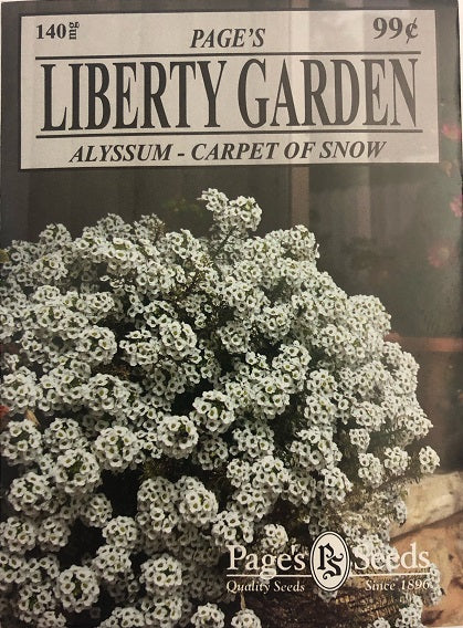 LIBERTY ALYSSUM - CARPET OF SNOW 140 MG