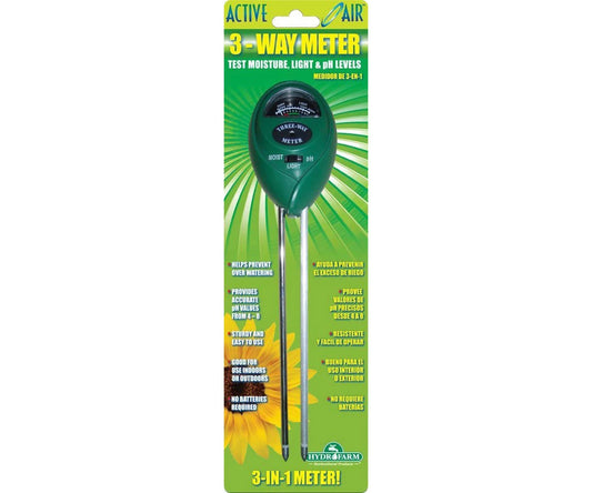AA 3 WAY SOIL METER