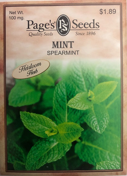 MINT - SPEARMINT 100MG HEIRLOOM NON GMO