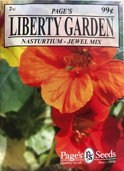 LIBERTY NASTURTIUM - JEWEL MIX 2G