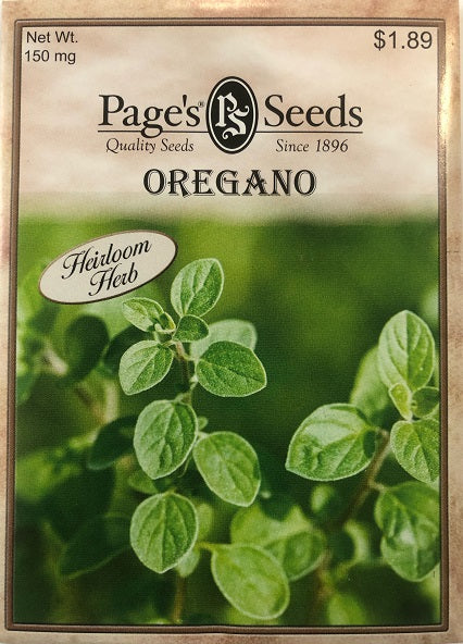 OREGANO 150MG HEIRLOOM NON GMO