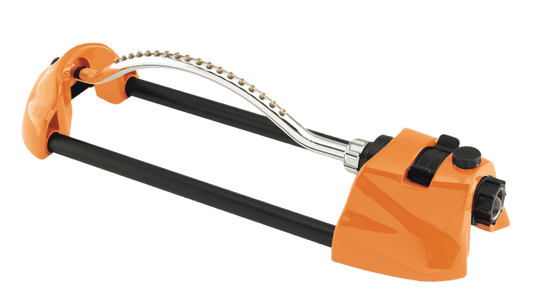 DRAMM SPRINKLER OSCILLATING ORANGE