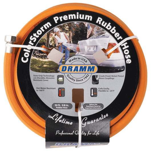 DRAMM COLOR HOSE 50 FT 5/8 IN ORANGE