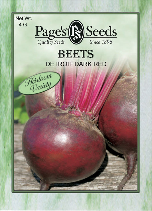 BEETS - DETROIT DARK RED 4G HEIRLOOM NON GMO