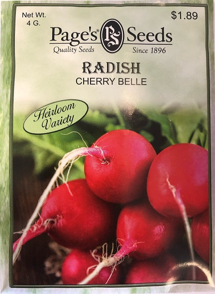 RADISH - CHERRY BELLE 4G HEIRLOOM NON GMO