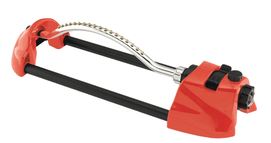 DRAMM SPRINKLER OSCILLATING RED