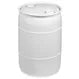 BARREL WHITE USED 55 GAL