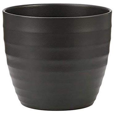 SPUSA 923 CERAMIC POT -5.5IN DIAM -ANTHRACITE