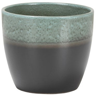 SPUSA 920 CERAMIC POT - 5.5IN DIAM - DARK MOSS