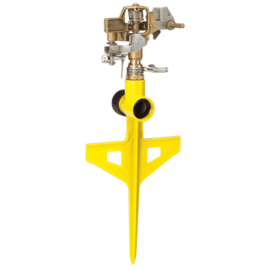 DRAMM SPRINKLER STAKE YELLOW