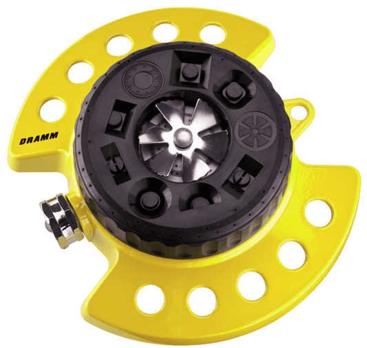 DRAMM SPRINKLER TURRET 9 PATERN YELLOW