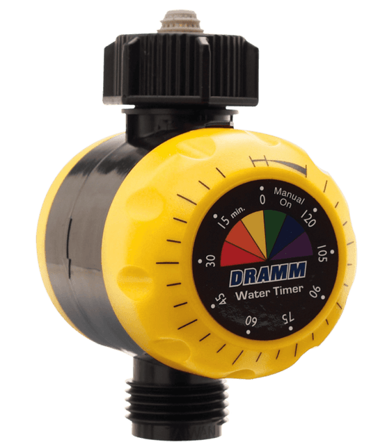 DRAMM WATER TIMER YELLOW