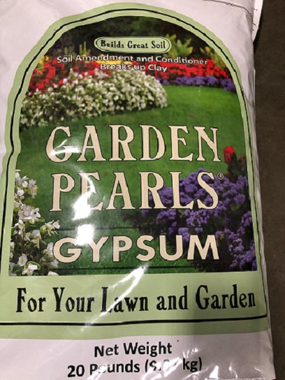 GARDEN PEARLS GYPSUM 20 LB