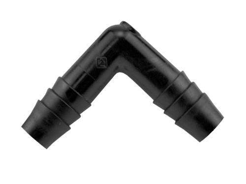 HDF BARBED ELBOW 1/4 IN