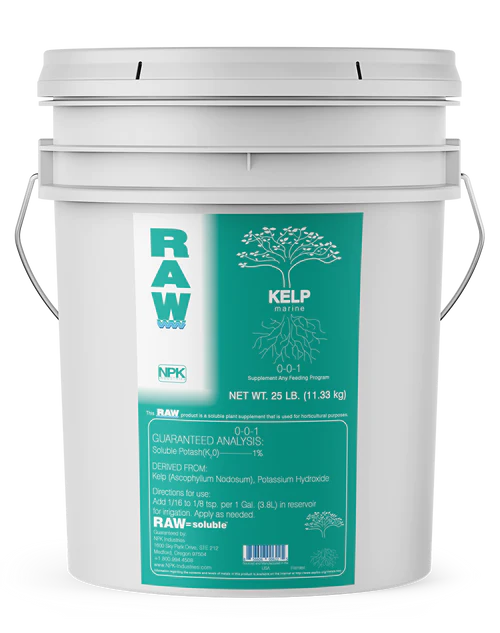 NPK RAW KELP 25 LB