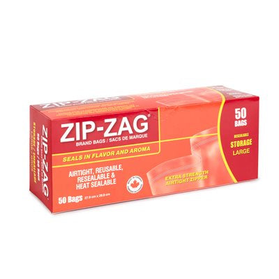 ZIP ZAG BAGS 10 PACK