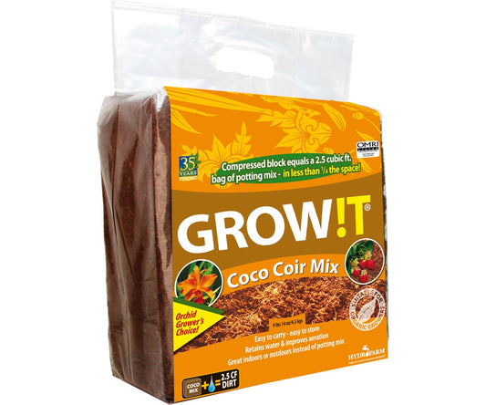 GI ORGANIC COCO COIR MIX BLOCK 2.5 CF