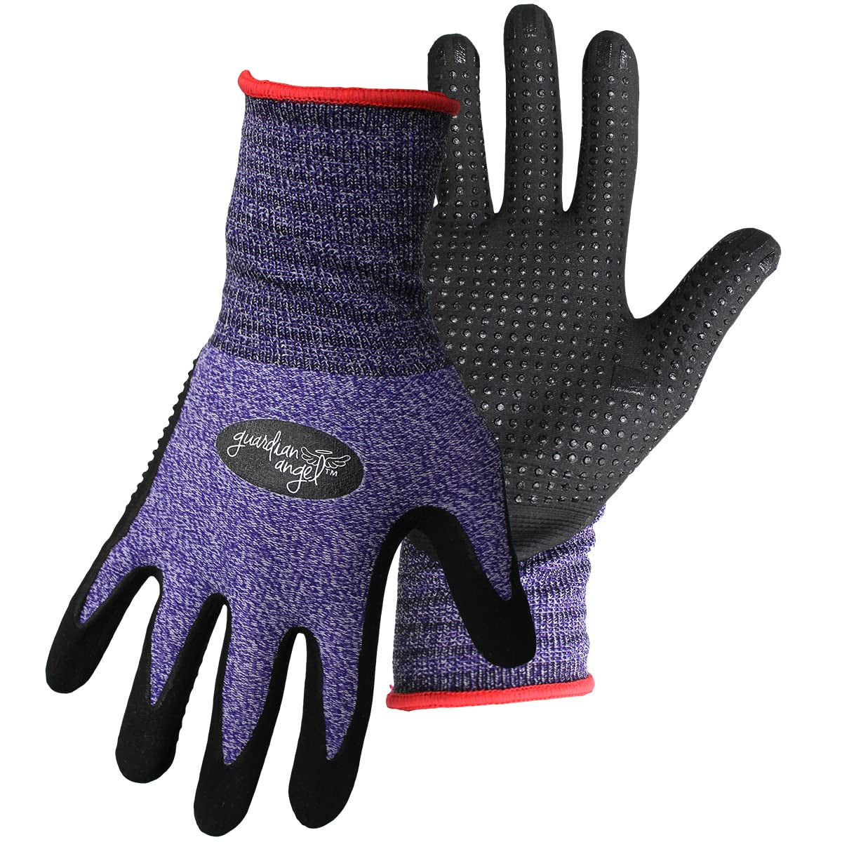 BOSS GUARDIAN ANGEL GLOVES DOTTED NITRILE XS