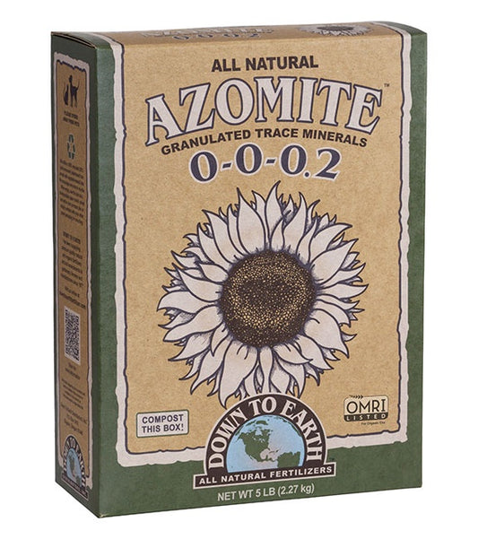 DOWN TO EARTH AZOMITE GRANULAR 5 LB