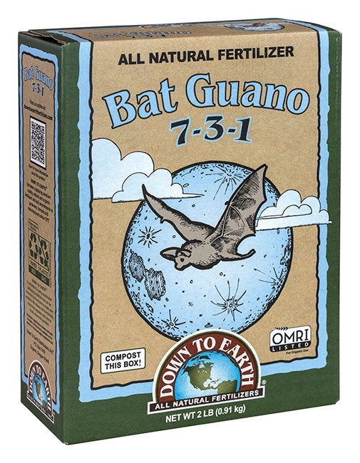 DOWN TO EARTH BAT GUANO 2 LB