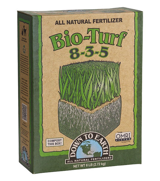 DOWN TO EARTH BIO TURF 6 LB