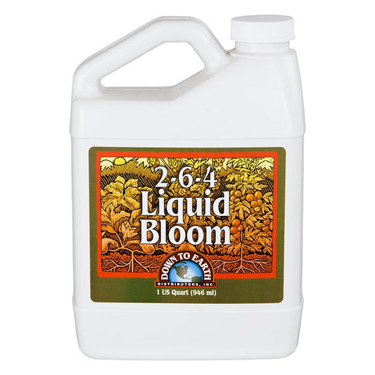 DOWN TO EARTH LIQUID BLOOM 1 QT