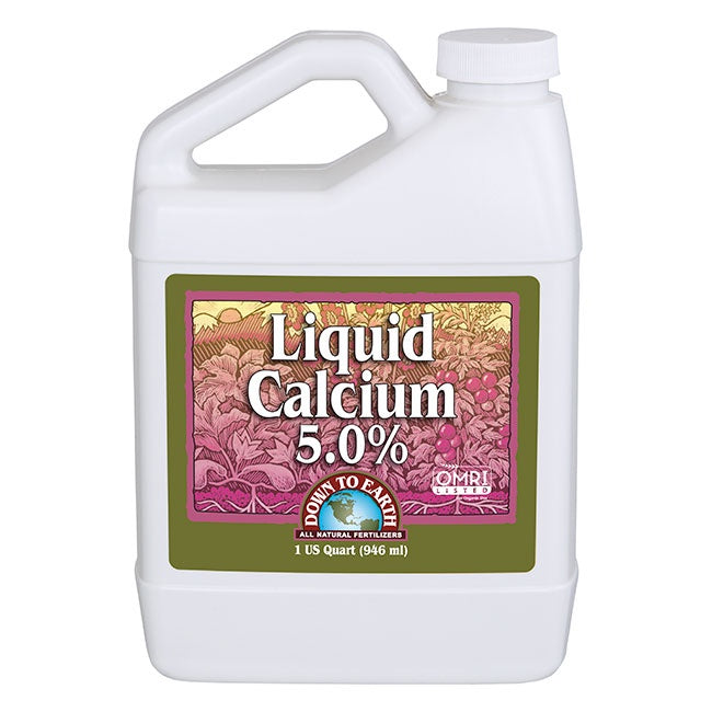 DOWN TO EARTH LIQUID CALCIUM 1 QT