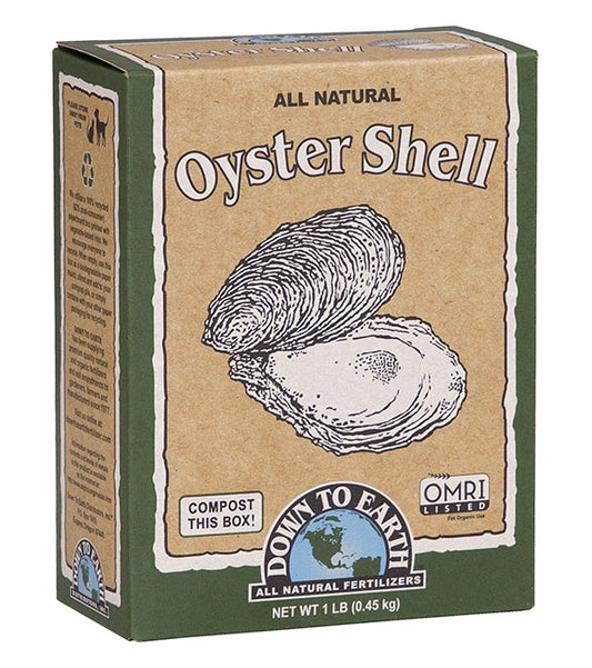 DOWN TO EARTH OYSTER SHELL 1 LB