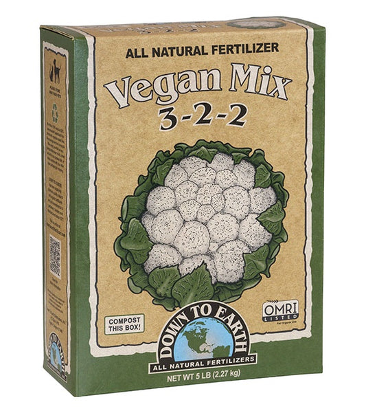 DOWN TO EARTH VEGAN MIX 5 LB
