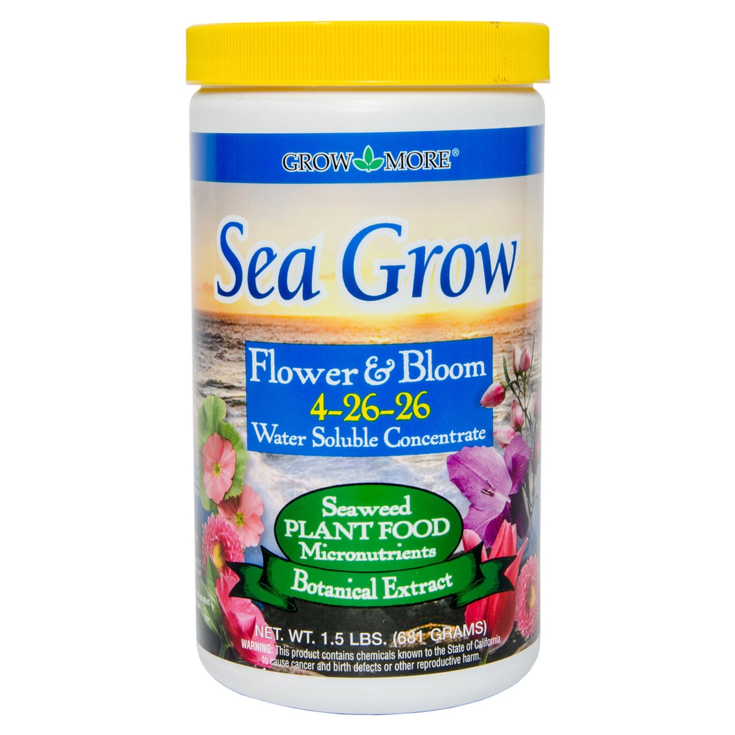 GM SEA GROW FLOWER & BLOOM 1.5 LB